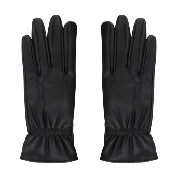 دستکش زنانه چرم مشهد مدل R0180-001 Mashhad Leather R0180-001 Gloves For Women